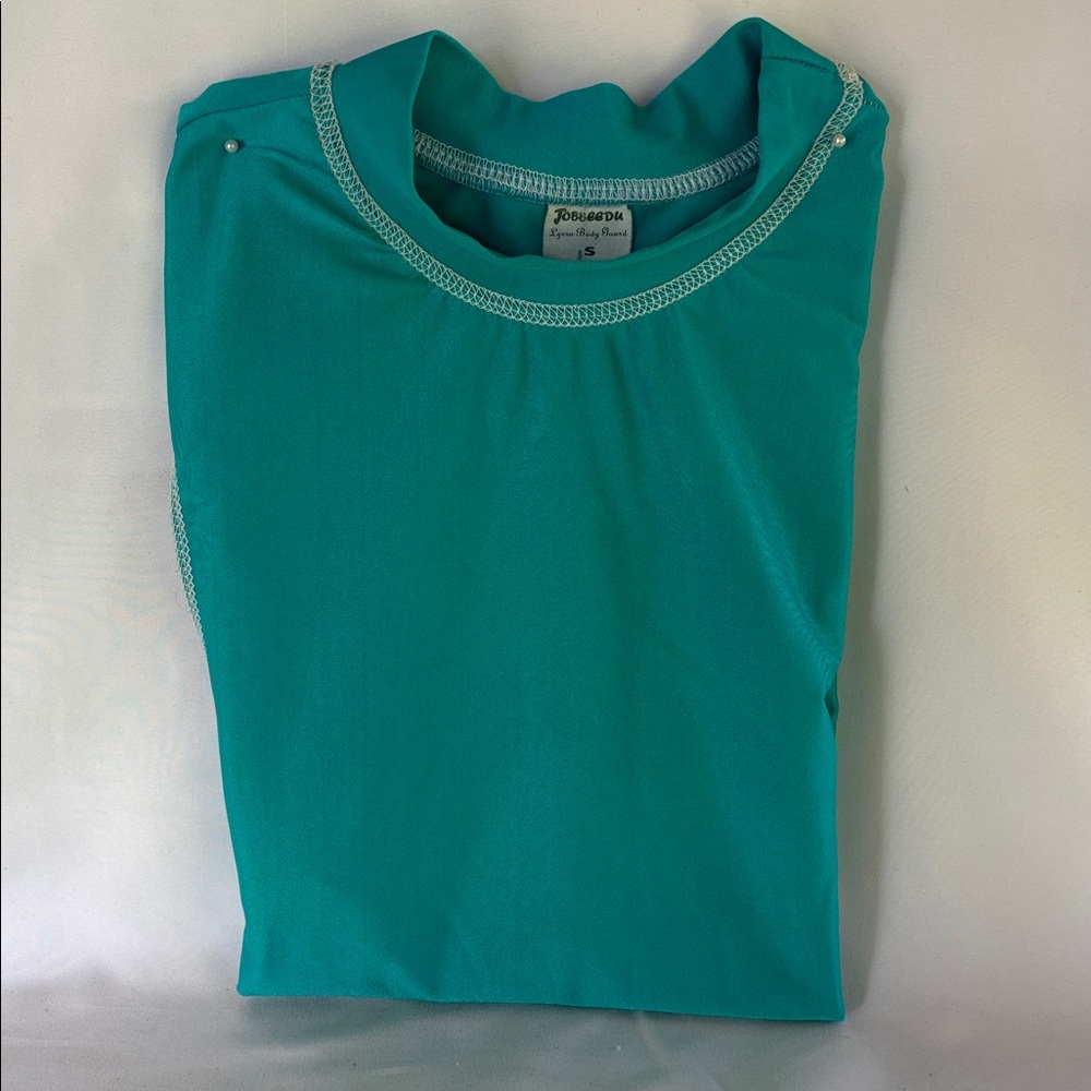 GENTLY WORN JOBBEEDU VERY PRETTY TEAL SLEEVELESS TOP SIZE SMALL - Picture 12 of 14